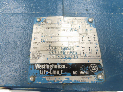 Westinghouse 680B102G52 Electric Motor 100Hp 230/460V 3Ph 1770RPM 404T Frame DP