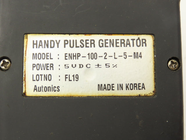 Autonics ENHP-100-2-L-5-M4 Handy Pulse Generator Rotary Encoder 5VDC