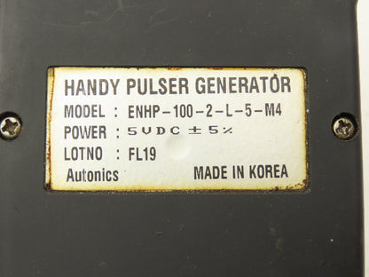 Autonics ENHP-100-2-L-5-M4 Handy Pulse Generator Rotary Encoder 5VDC