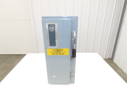 Allen Bradley 512 Combination Motor Starter 30A Disconnect 600V 3Ph 10Hp
