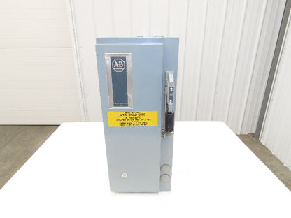 Allen Bradley 512 Combination Motor Starter 30A Disconnect 600V 3Ph 10Hp