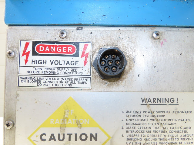 Fusion Systems 1223B2 UV Irradiator with Blower