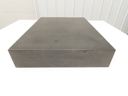 Standridge Granite Surface Inspection Plate 18 x 24 x 4" Grade A