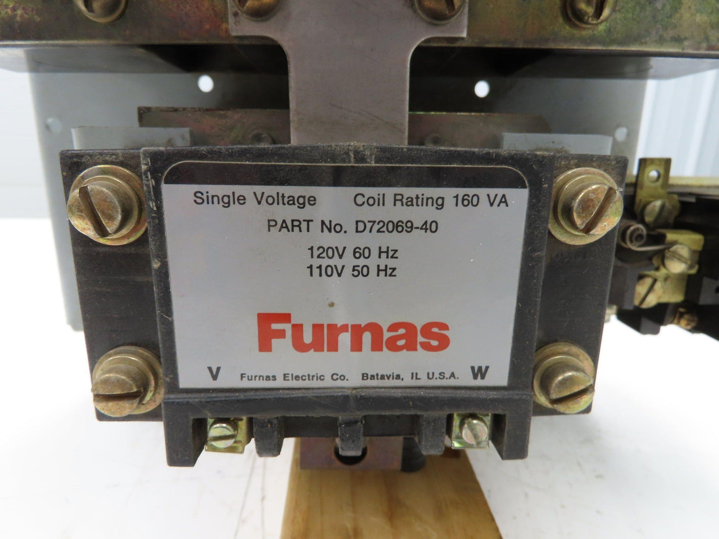 Furnas 14KF32AF Contactor Motor Starter Assembly 120V Coil 200Hp 3PH 600V