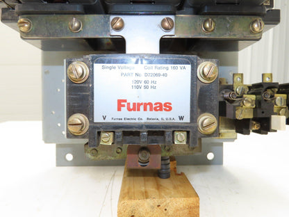 Furnas 14KF32AF Contactor Motor Starter Assembly 120V Coil 200Hp 3PH 600V