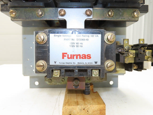 Furnas 14KF32AF Contactor Motor Starter Assembly 120V Coil 200Hp 3PH 600V