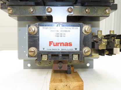 Furnas 14KF32AF Contactor Motor Starter Assembly 120V Coil 200Hp 3PH 600V