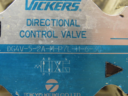Vickers DG4V-5-2A-M-P7L-H-6-30 Directional Solenoid Valve 24VDC