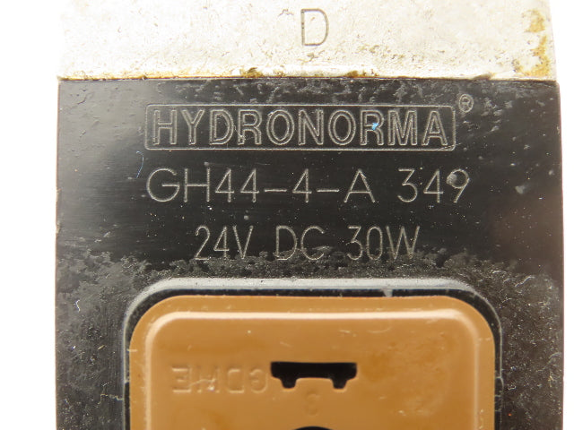 Rexroth Hydronorma 4WE6 D52/BG24NZ5L/A07 Directional Solenoid Valve 24VDC