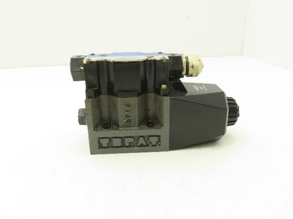 Tokimec Vickers DG4V-5-2A-M-P7L-H-7-40 Directional Solenoid Valve 24VDC