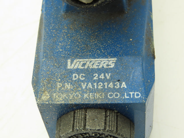 Vickers DG4V-3-2A-M-P7-H-7-50-JA100 Directional Solenoid Valve 24VDC  Lot of 2