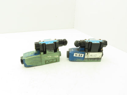 Vickers DG4V-3-2A-M-P7-H-7-50-JA100 Directional Solenoid Valve 24VDC  Lot of 2