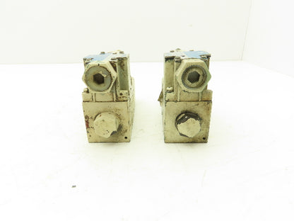 Vickers DG4V-3-2A-M-P7-H-7-50-JA100 Directional Solenoid Valve 24VDC  Lot of 2