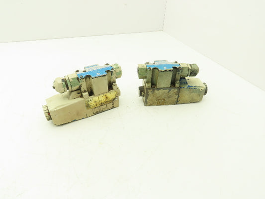 Vickers DG4V-3-2A-M-P7-H-7-50-JA100 Directional Solenoid Valve 24VDC  Lot of 2