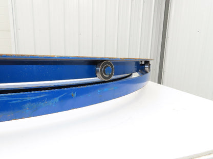 Global CA-48-2 Vestil Manual Carousel 2,000lb Lift Table Swivel Top 48" Lot of 2