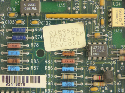 Ink Jet Controller PCB ACHV Ink Heater Charge Voltage Lights