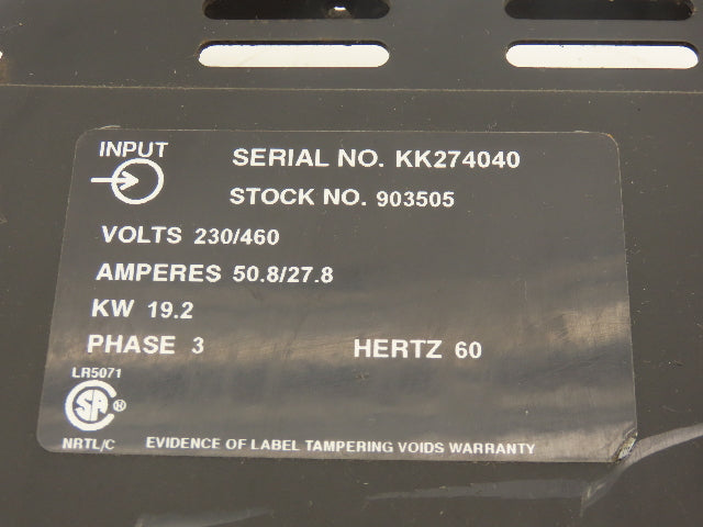 Miller Invision 456P Back Rear Panel Cover Welding Parts 187233