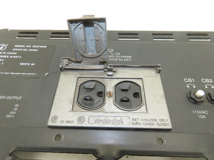 Miller Invision 456P Back Rear Panel Cover Welding Parts 187233