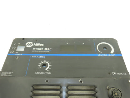 Miller Invision 456P Front Panel Cover Welding Parts 179898