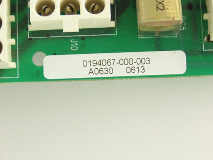 Ink Jet Controller PCB ACHV Ink Heater Charge Voltage AC Power Lights