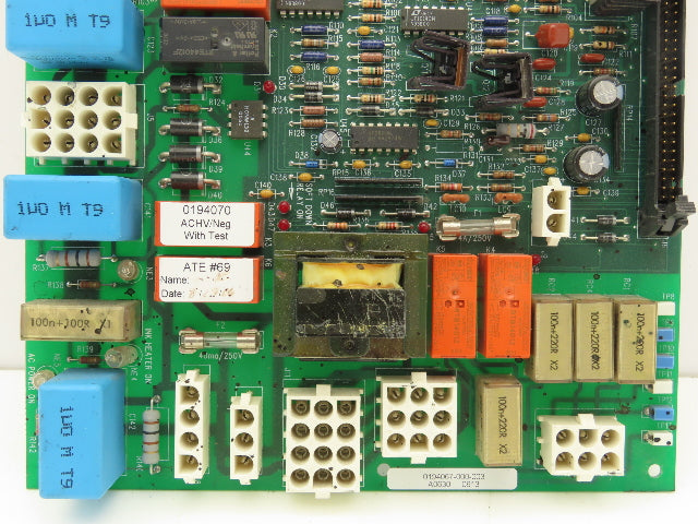Ink Jet Controller PCB ACHV Ink Heater Charge Voltage AC Power Lights