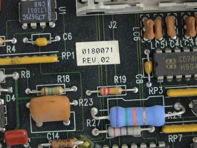 Ink Jet Controller PCB ACHV Supply Ink Heater Charge Voltage AC Power Lights