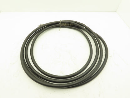 Anchor SAE100R2A 2-Wire 5000psi Hydraulic Hose with 1/4" Coupling Both Ends 20'