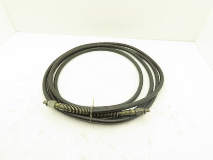 Anchor SAE100R2A 2-Wire 5000psi Hydraulic Hose with 1/4" Coupling Both Ends 20'