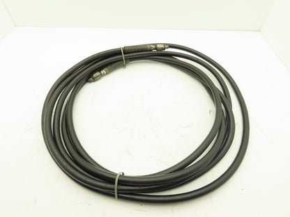 Anchor SAE100R2A 2-Wire 5000psi Hydraulic Hose with 1/4" Coupling Both Ends 26'