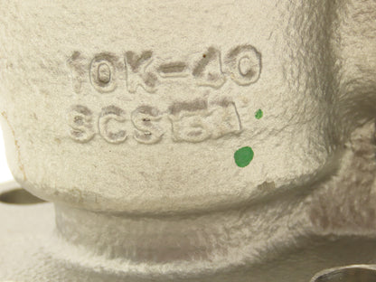 Kitz 10UTDZ 304 Stainless Ball Valve 1-1/2" Flanged DN40 Class 10K