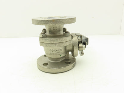 Kitz 10UTDZ 304 Stainless Ball Valve 1-1/2" Flanged DN40 Class 10K