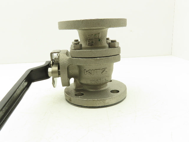 Kitz 10UTDZ 304 Stainless Ball Valve 1-1/2" Flanged DN40 Class 10K