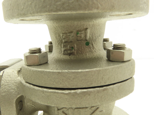 Kitz 10UTDZ 304 Stainless Ball Valve 1-1/2" Flanged DN40 Class 10K