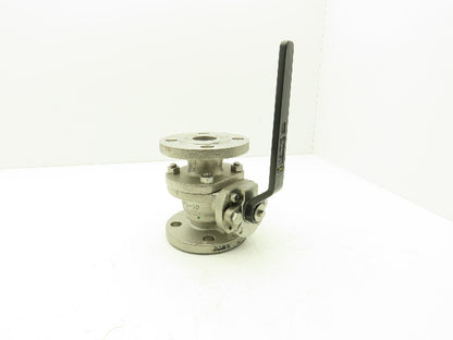Kitz 10UTDZ 304 Stainless Ball Valve 1-1/2" Flanged DN40 Class 10K