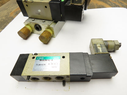 CKD 4KA210-L-A Pneumatic Air Valve Manifold Assembly