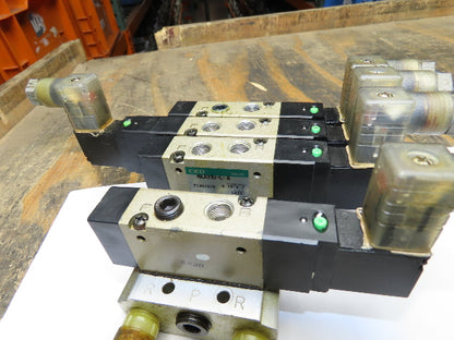 CKD 4KA210-L-A Pneumatic Air Valve Manifold Assembly