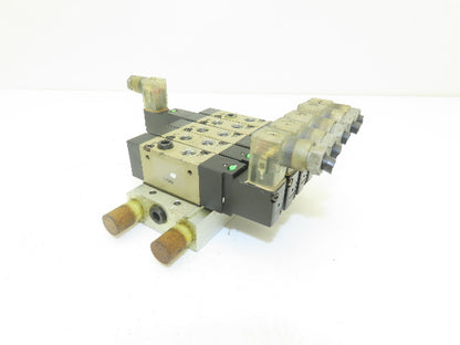 CKD 4KA210-L-A Pneumatic Air Valve Manifold Assembly