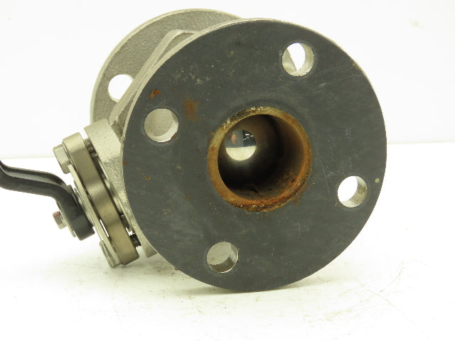 Kitz 10UTDZ 304 Stainless Ball Valve 2" Flanged DN50 Class 10K