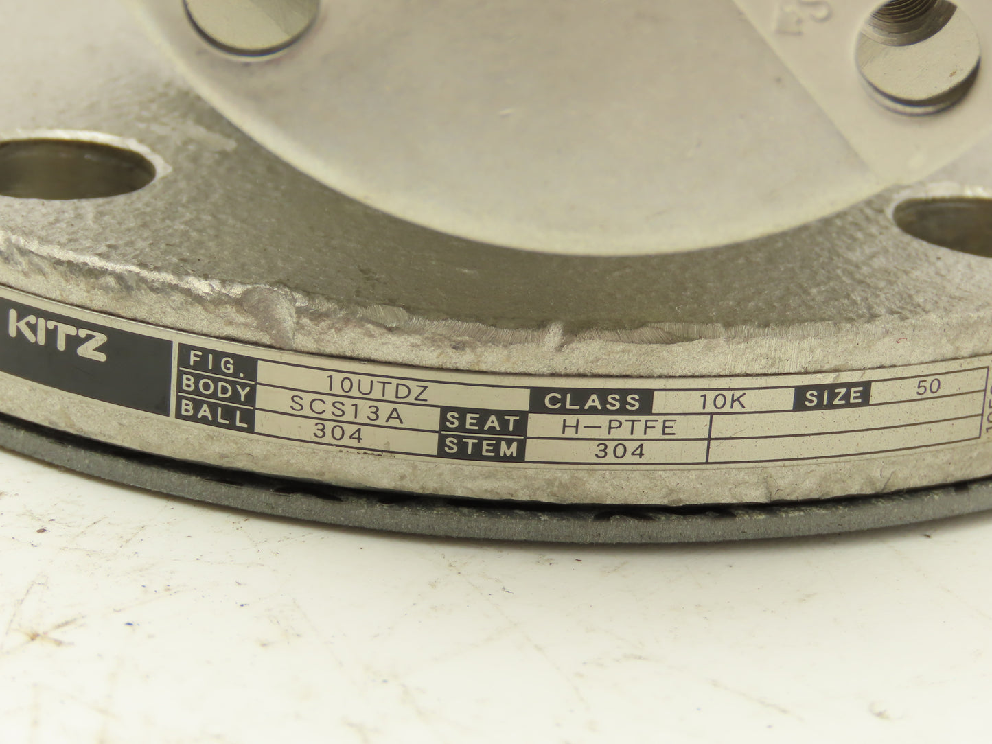 Kitz 10UTDZ 304 Stainless Ball Valve 2" Flanged DN50 Class 10K