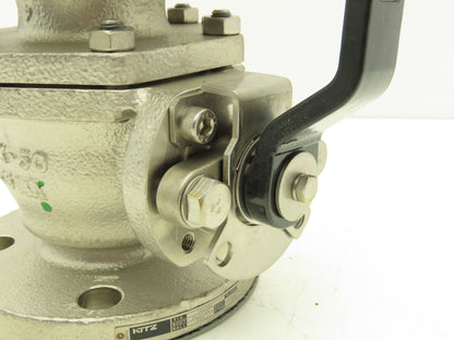 Kitz 10UTDZ 304 Stainless Ball Valve 2" Flanged DN50 Class 10K