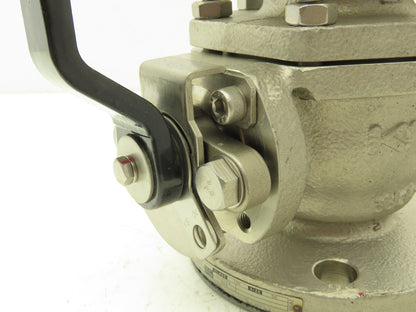 Kitz 10UTDZ 304 Stainless Ball Valve 2" Flanged DN50 Class 10K