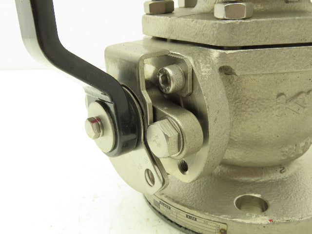 Kitz 10UTDZ 304 Stainless Ball Valve 2" Flanged DN50 Class 10K