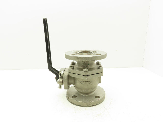 Kitz 10UTDZ 304 Stainless Ball Valve 2" Flanged DN50 Class 10K