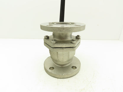 Kitz 10UTDZ 304 Stainless Ball Valve 2" Flanged DN50 Class 10K