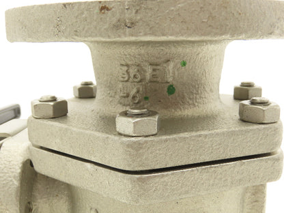 Kitz 10UTDZ 304 Stainless Ball Valve 2" Flanged DN50 Class 10K Handle Extension