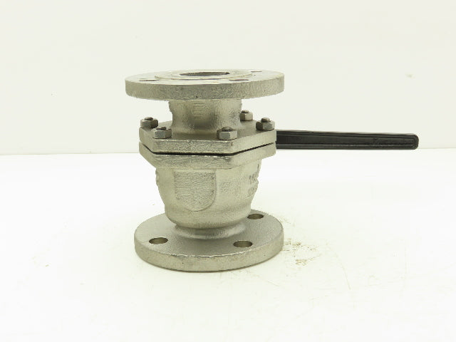 Kitz 10UTDZ 304 Stainless Ball Valve 2" Flanged DN50 Class 10K Handle Extension