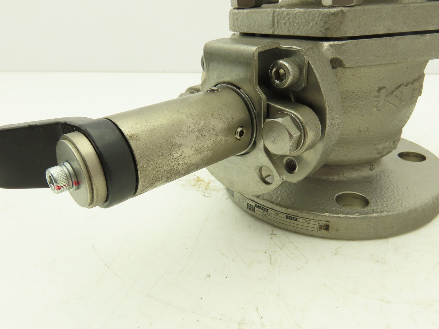 Kitz 10UTDZ 304 Stainless Ball Valve 2" Flanged DN50 Class 10K Handle Extension