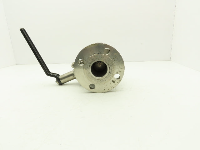 Kitz 10UTDZ 304 Stainless Ball Valve 2" Flanged DN50 Class 10K Handle Extension