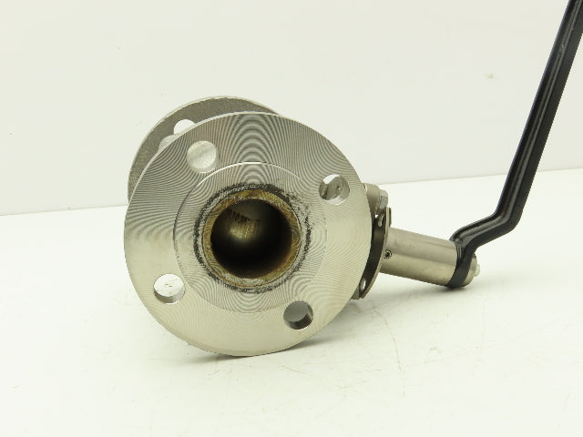 Kitz 10UTDZ 304 Stainless Ball Valve 2" Flanged DN50 Class 10K Handle Extension