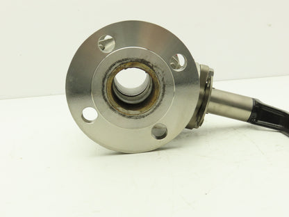 Kitz 10UTDZ 304 Stainless Ball Valve 2" Flanged DN50 Class 10K Handle Extension